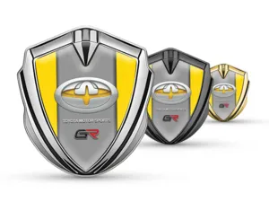 Toyota 3D Emblema Insignia Minimal Esquema Universal 3D